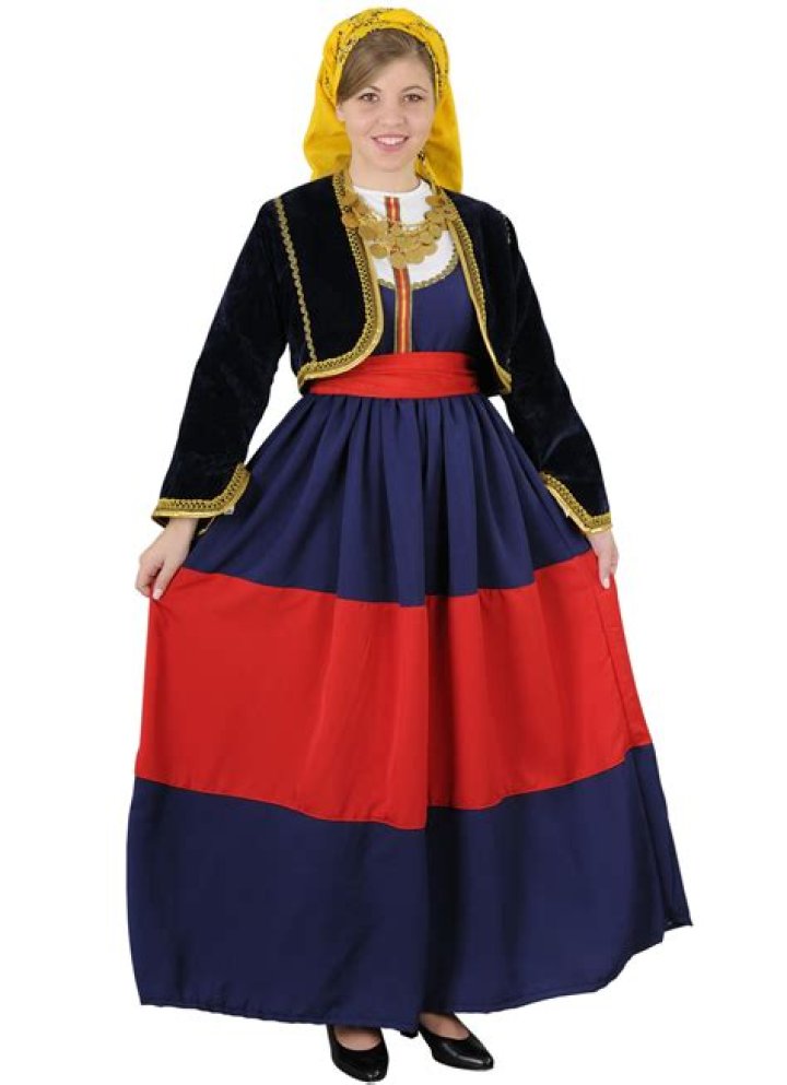 Greek Costume Mani Woman Vest — Blessed Celebration