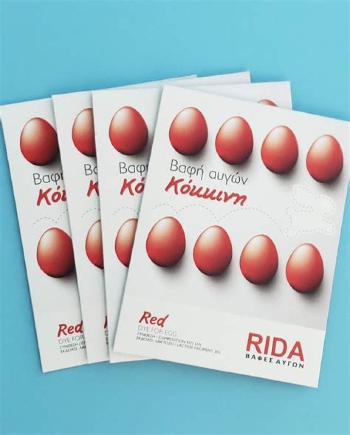 Red Easter Egg Dye by RIDA — Blessed Celebration
